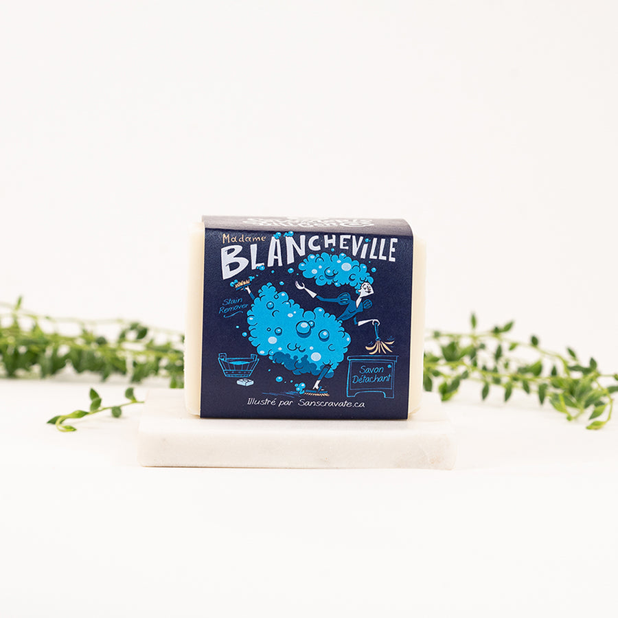 Mme Blancheville - Coconut oil stain remover soap (200g)