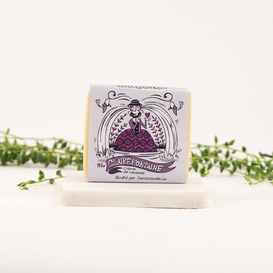 Miss Clairefontaine - Lavender cream soap