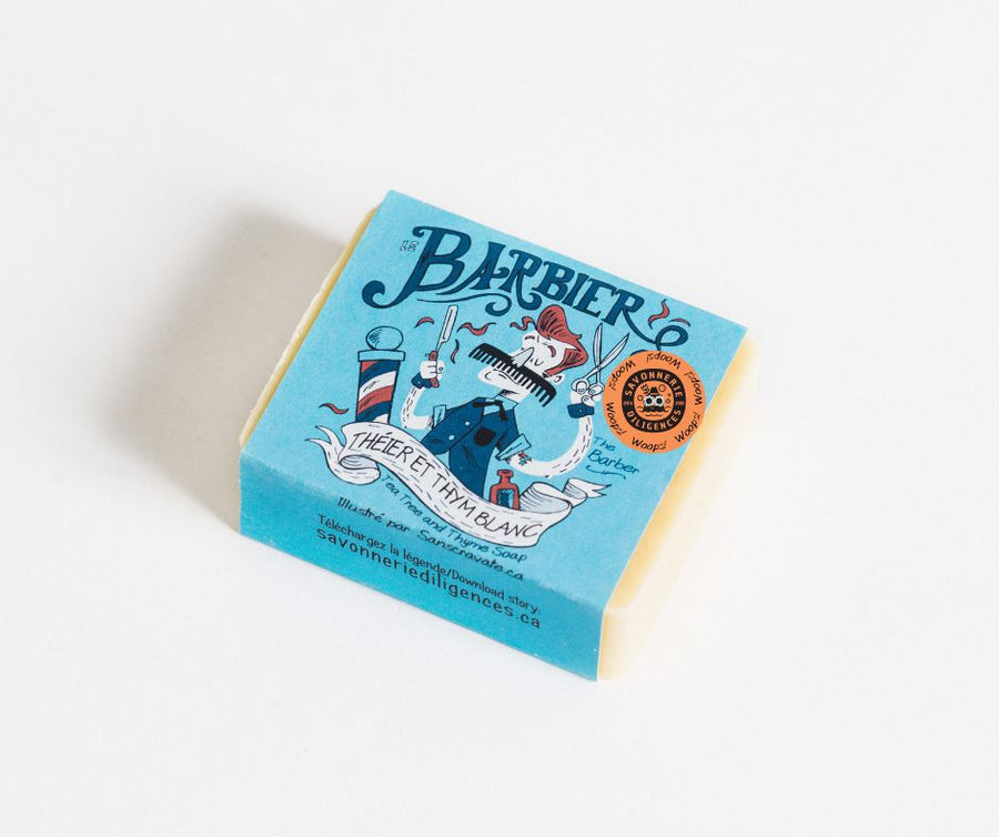 Woops Barbier - théier et thym blanc