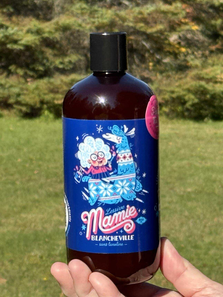 Mamie Blancheville Lessive Laine & Soie  sans rinçage - Sans lanoline