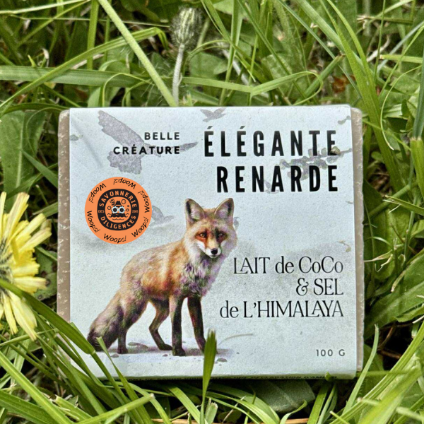 Woops Élégante Renarde - Lait de coco et Sel de l'Hymalaya