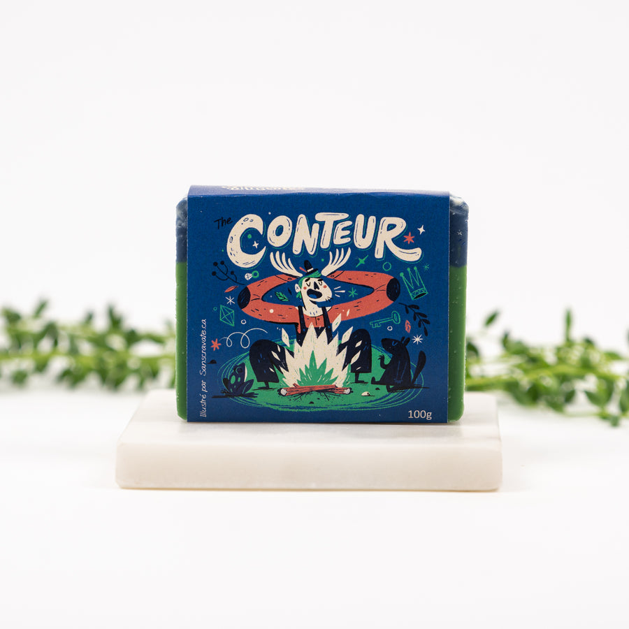 The Conteur - Thuja, patchouli and wintergreen soap