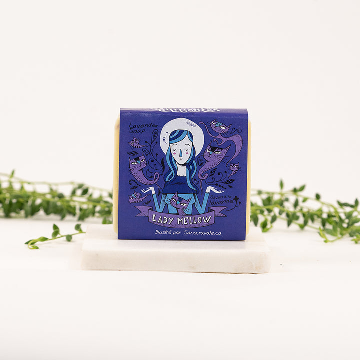 Lady Mellow - Rosewood and Lavender soap
