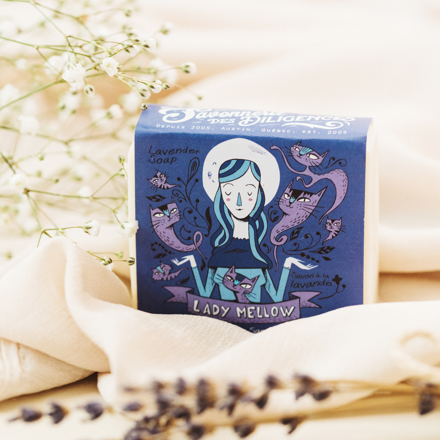 Lady Mellow - Rosewood and Lavender soap