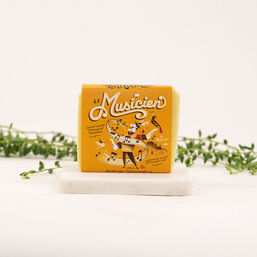 The Musician - Cedarwood, Orange & Magnolia soap