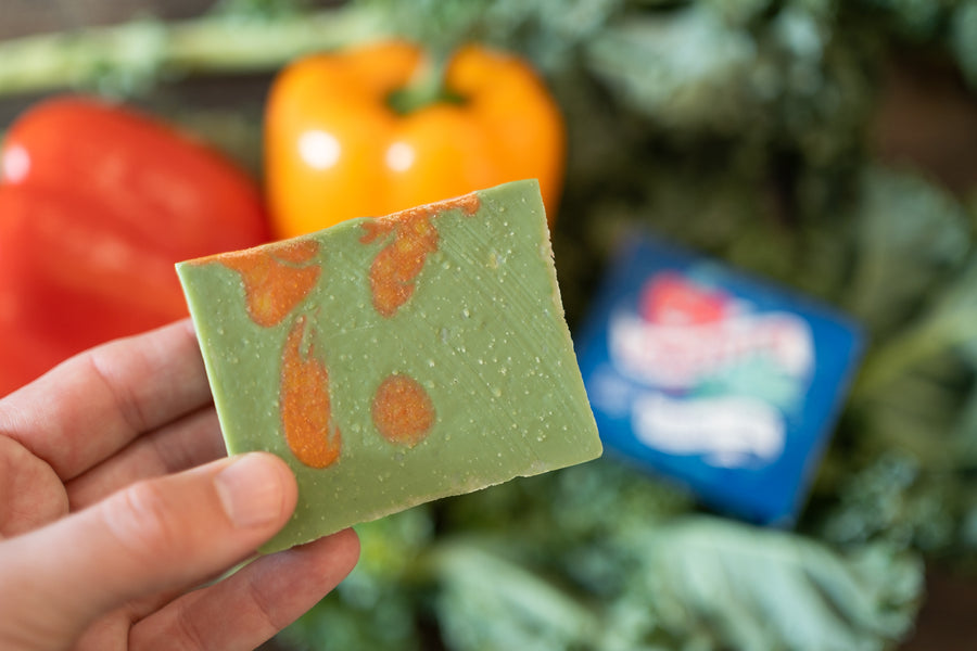 Vitality soap - Pepper and Kale 100 g