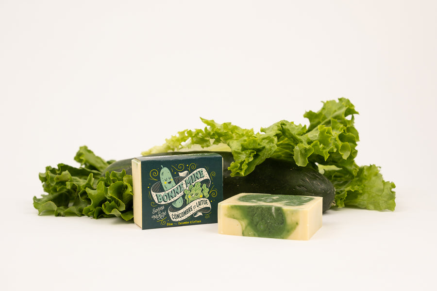 Glow soap -  Cucumber and Lettuce 100 g 