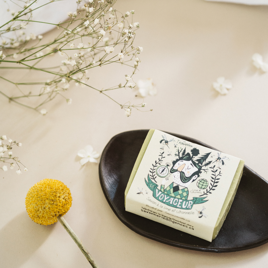 The Traveler - Lime and Citronella soap
